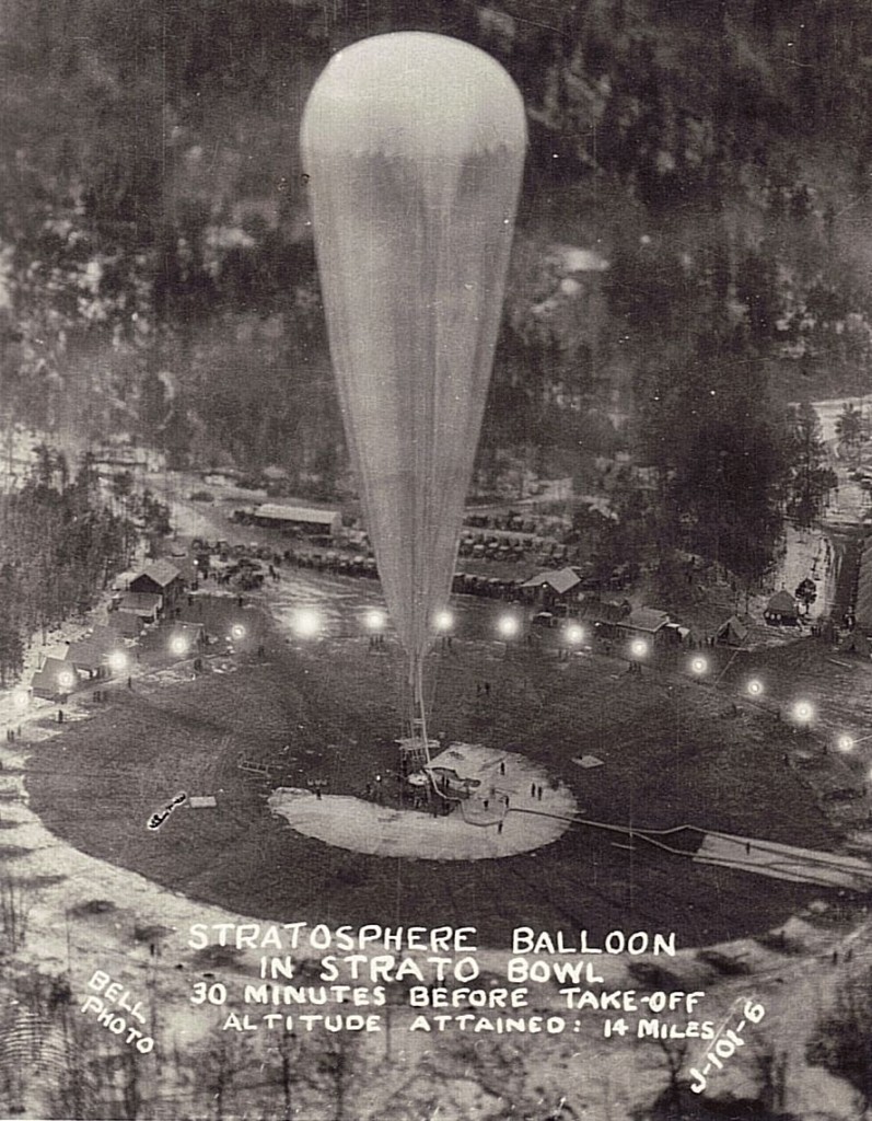 Explorer II - balão para fotografia em grandes altitudes